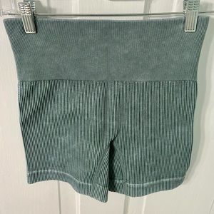 Colsie Ribbed Bike Shorts